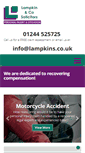 Mobile Screenshot of lampkins.co.uk